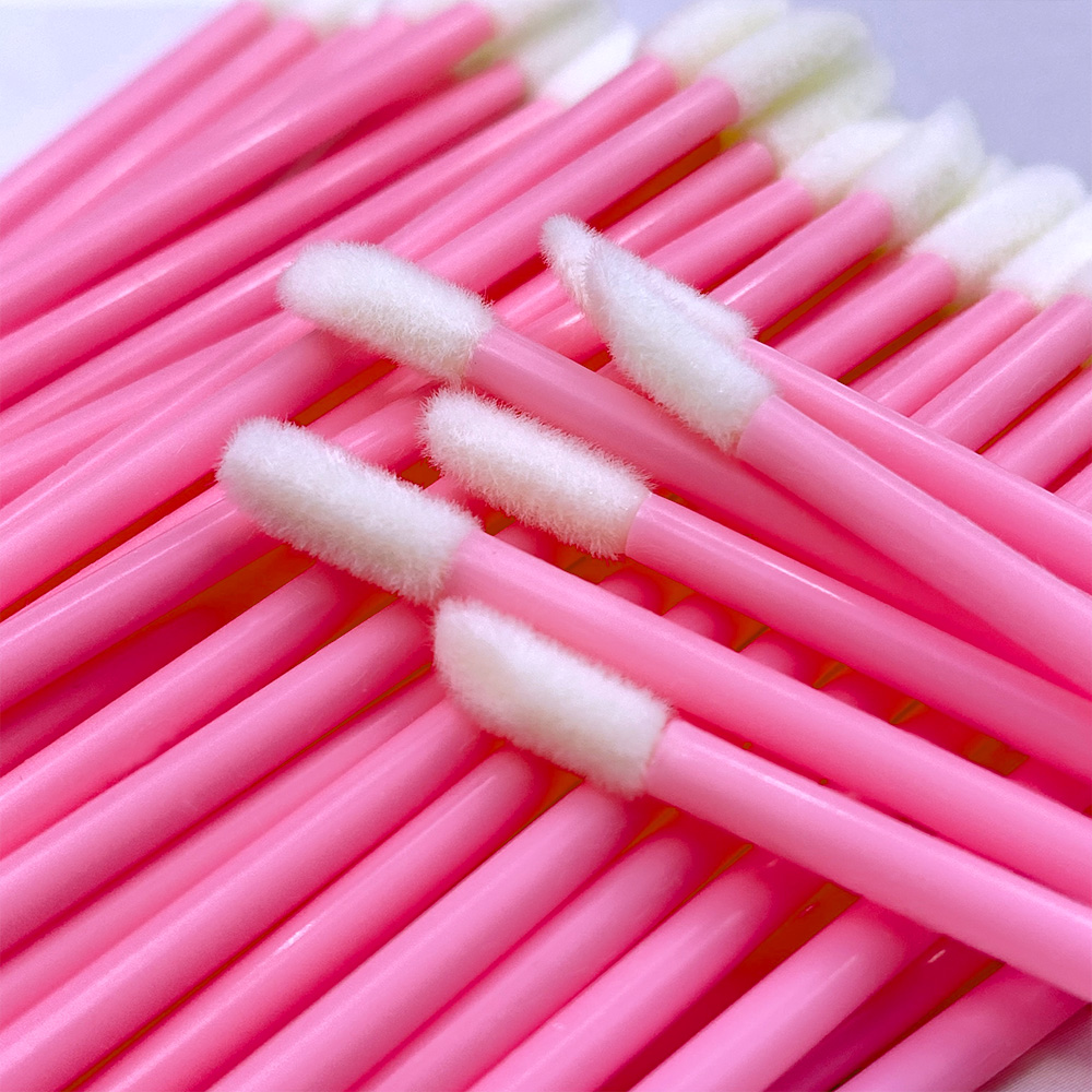 Eyelash Extension Vendor - 50/500PCS Einweg Lippen Pinsel Wimpern Verlängerung