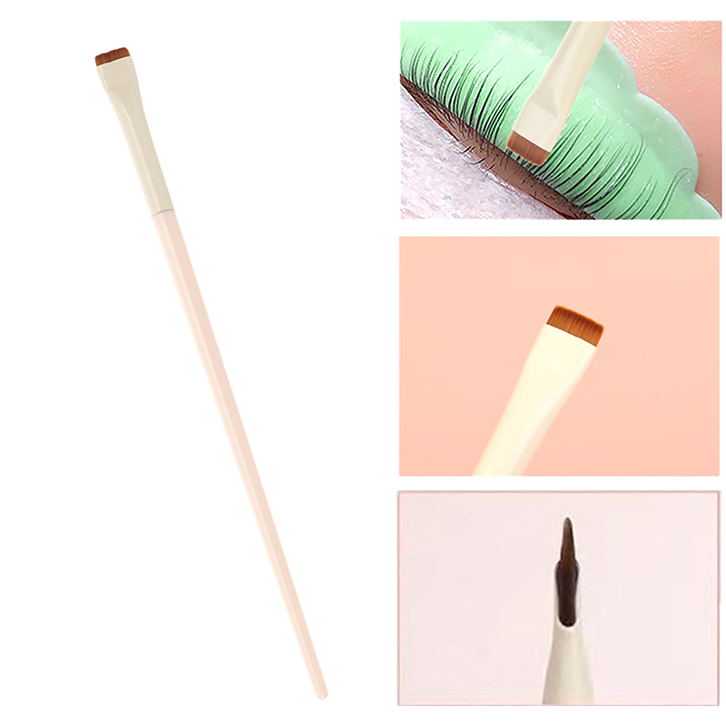 Eyelash Extension Guide - 5/3/1 Stück Flachkopf-Dauerwellenbürste Wimpernstyling-Bürste Laminierungs-Wimperntrennwerkzeug Wimpernverlängerungs-Zubehör