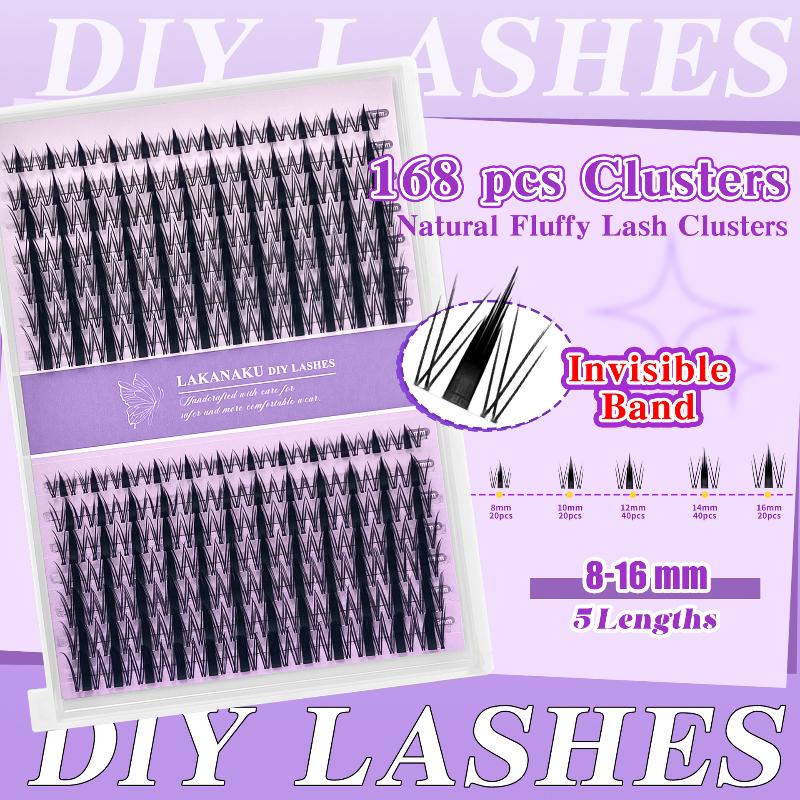 Eyelash Extension Vendor - Natürliche Wimpern, Wimperncluster, individuell, flauschig, einfache