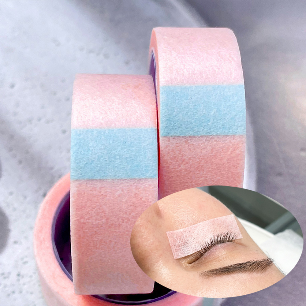 Eyelash Extension Guide - 1/3/6/12/20 Rollen Wimpernverlängerungs-Papierband, Vliesstoff-Klebeband, Mikroporen-Gewebeband für