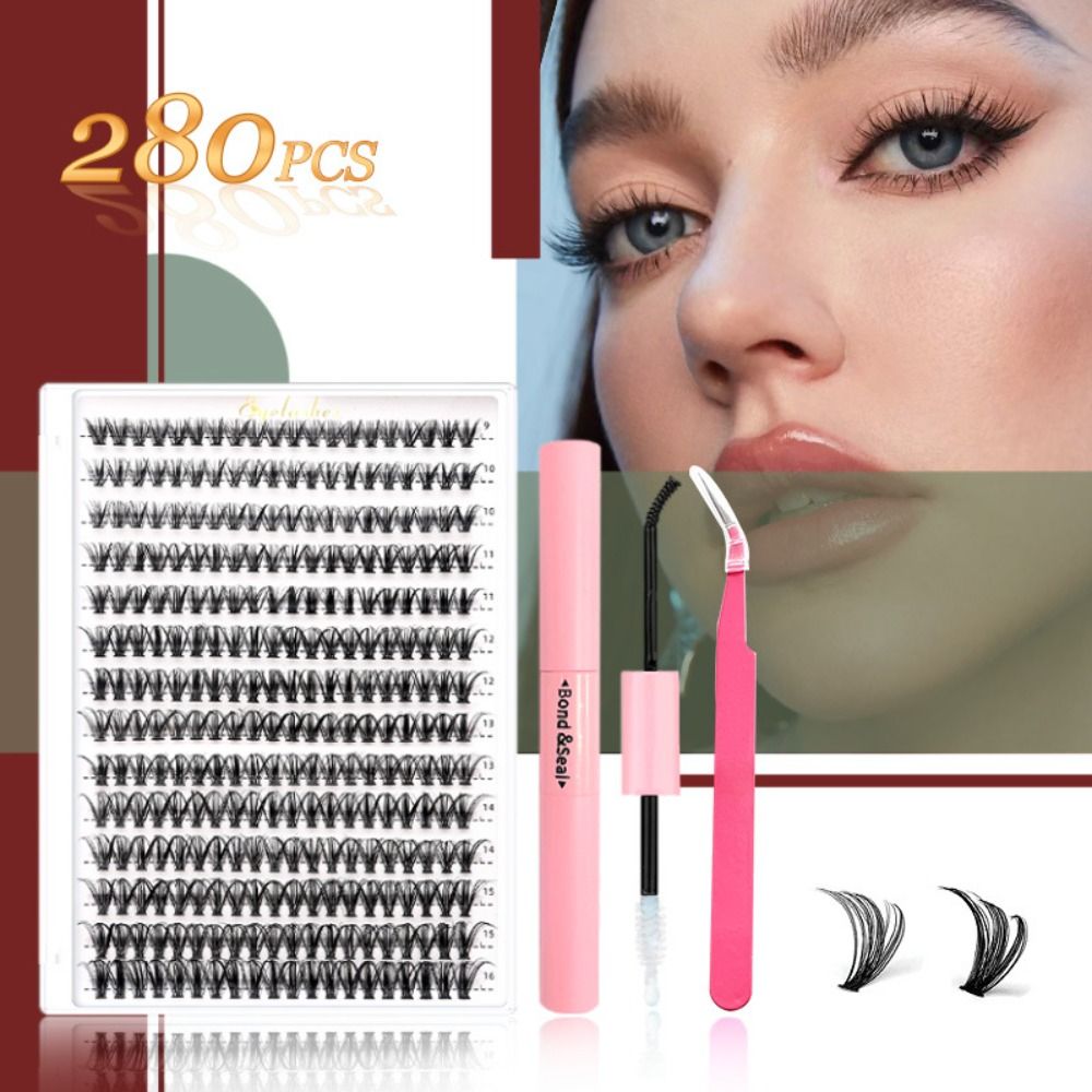 Lash Fan Volume - 9-16mm Lange Künstliche Wimpern 3D-Volumen Natürlicher