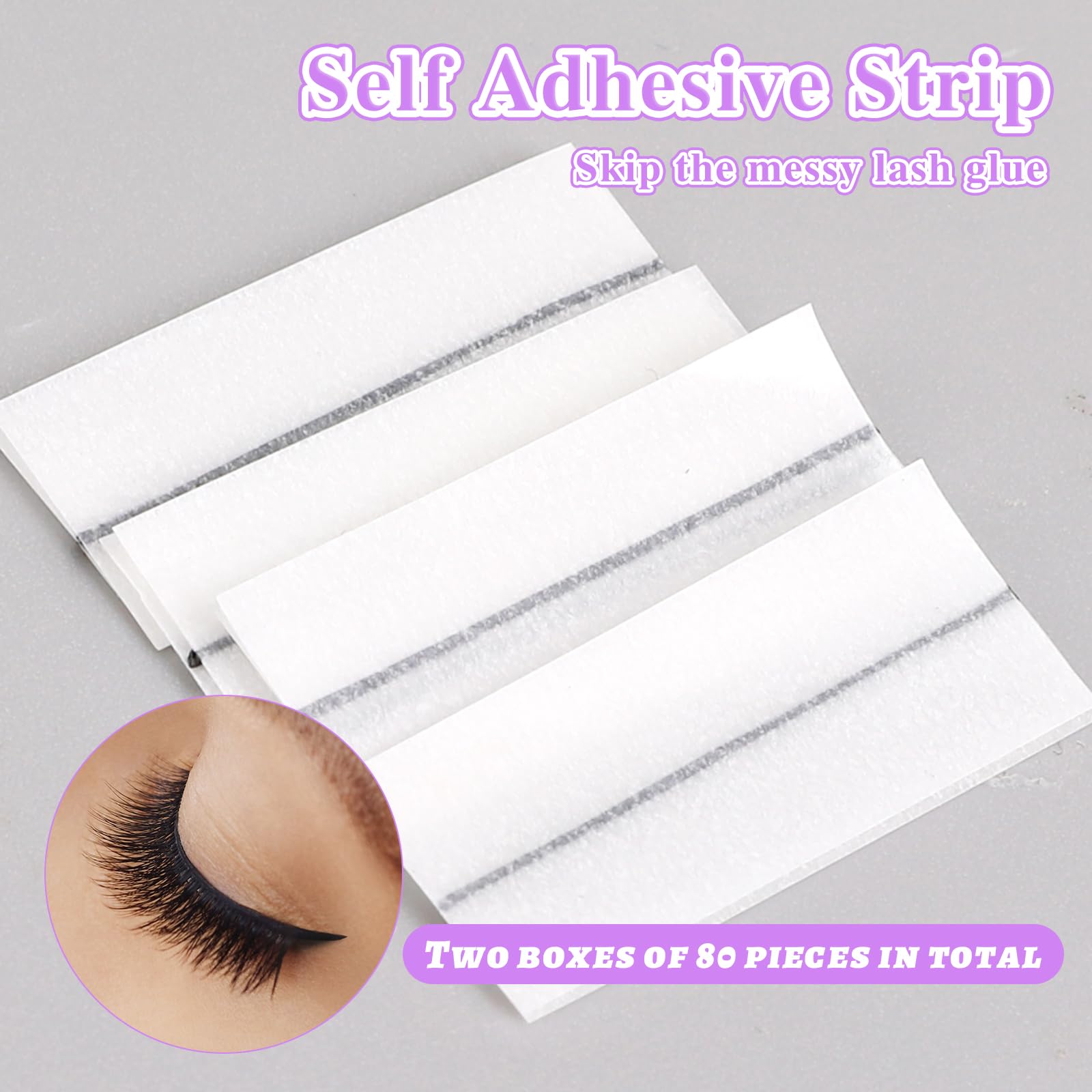 80 Stück Wimpern klebestreifen – Eyelash Extension Adhesive Bewertung und Preis