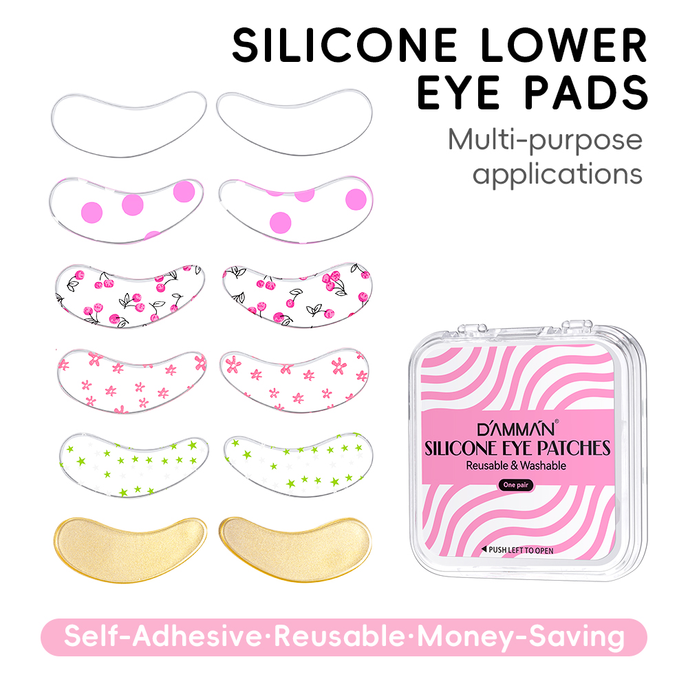 DAMMAN 1/5 Paar Silikon-Augenp – Eyelash Extension Adhesive Bewertung und Preis