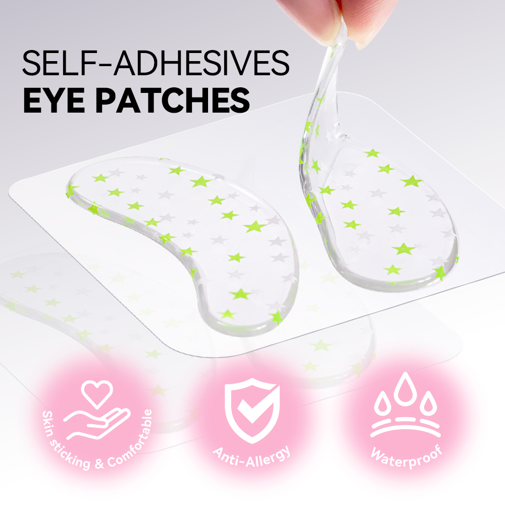 DAMMAN 1/5 Paar Silikon-Augenp – Eyelash Extension Adhesive Bewertung und Preis