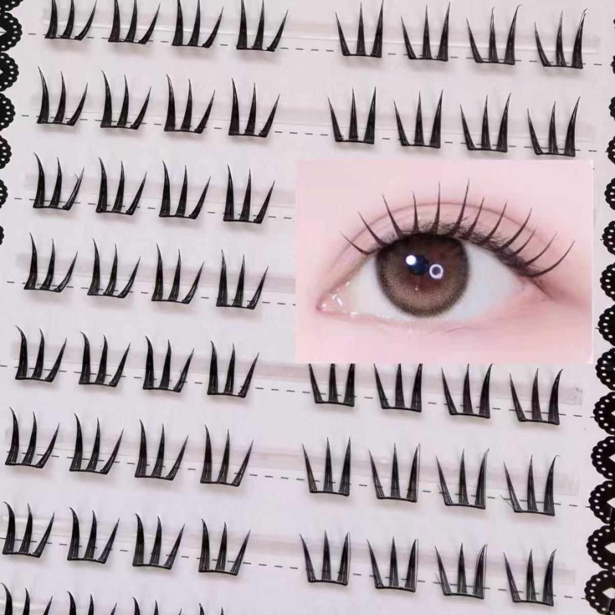 WINKLURE 80 Cluster No-Gule Fa – Eyelash Extension No 10 Bewertung und Preis