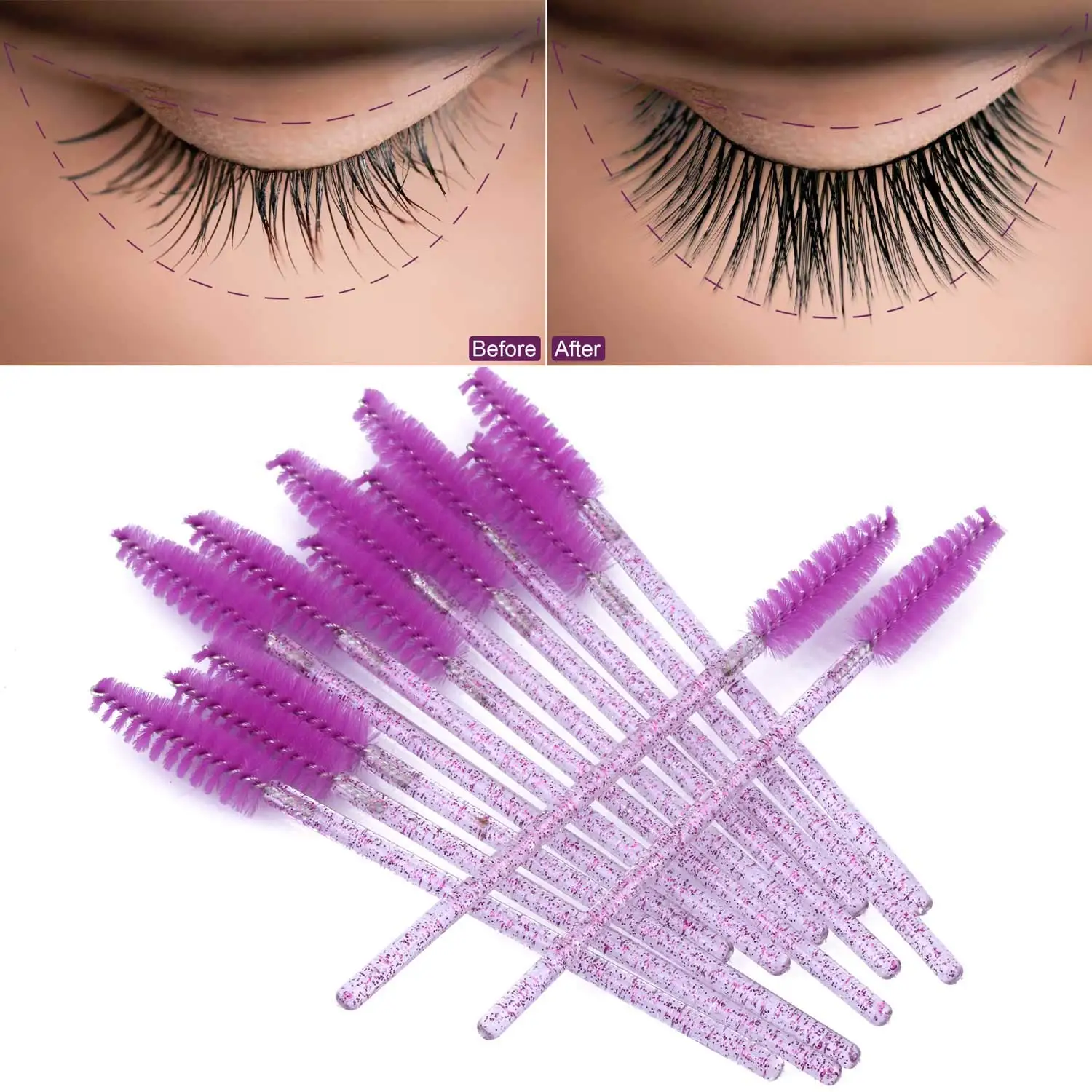 100/1000/2000 stücke Einweg Ma – Eyelash Extension Vendor Bewertung und Preis