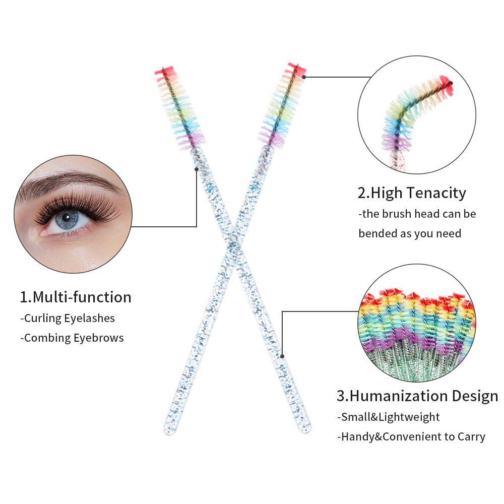 50 Stück Regenbogen-Kristall W – Eyelash Extension Guide Bewertung und Preis